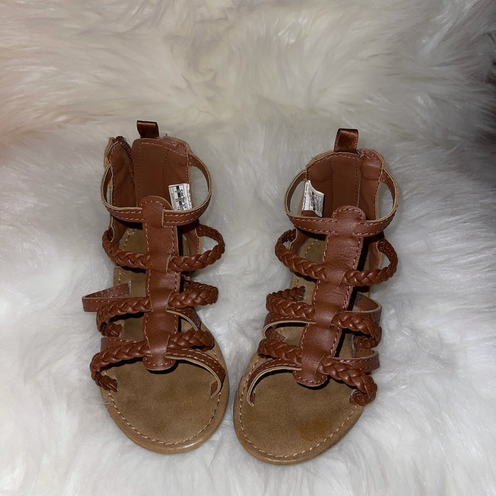 Carters Gladiator Sandals size 6t